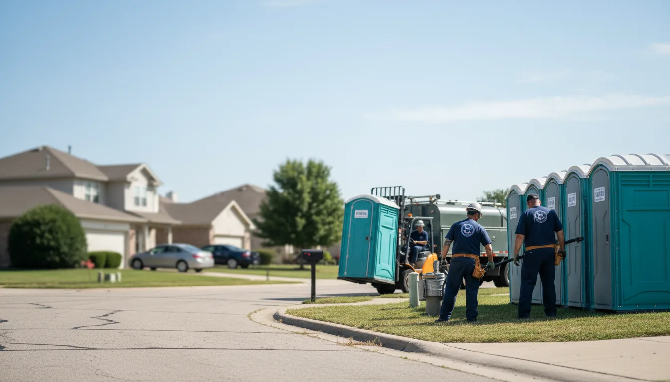 Porta Potty Rental in Niota, IL near me